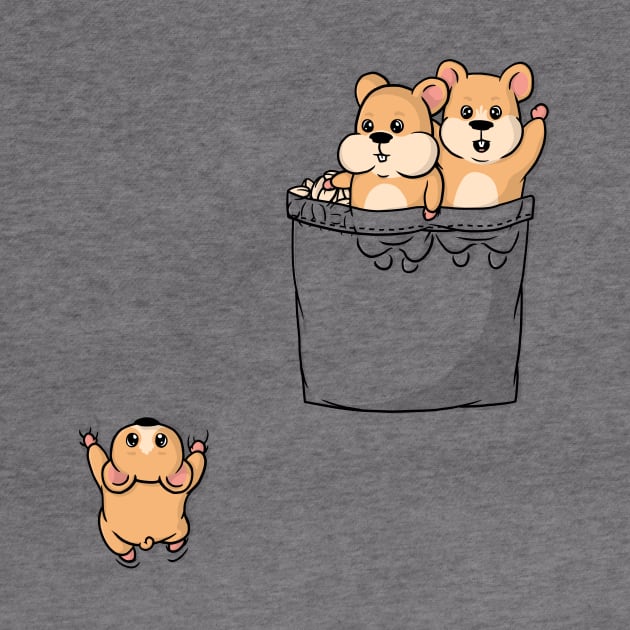 Cute Pocket Hamsters by Beka